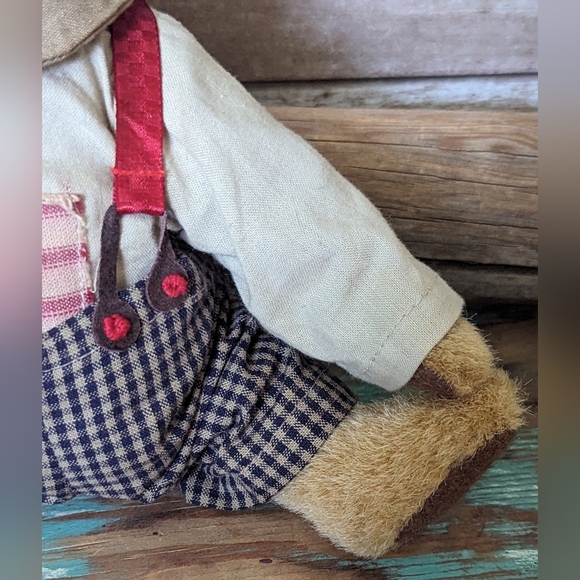 Boyds Bears Ross G Jodibear 92000-08 Patriotic Plush Teddy With Bugle - Picture 6 of 10